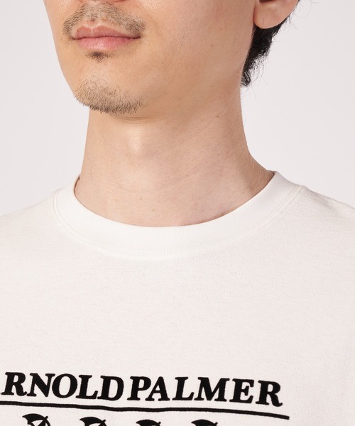 Arnold Palmer(アーノルドパーマー)の「シェア グラフィック Tシャツ(Tシャツ/カットソー・レディース・ホワイト/ベージュ/ブラック・S/XS/LL/L/M)」の15枚目の写真