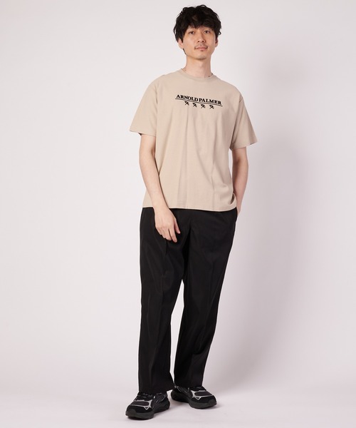 Arnold Palmer(アーノルドパーマー)の「シェア グラフィック Tシャツ(Tシャツ/カットソー・レディース・ホワイト/ベージュ/ブラック・S/XS/LL/L/M)」の11枚目の写真