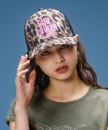 X-girl | GIRL POWER LOGO TRUCKER CAP(キャップ)