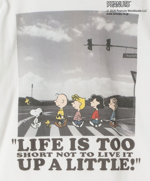 PEANUTS(ピーナッツ)の「【PEANUTS×BAYFLOW】ピーナッツアソートTシャツ(KIDS)(Tシャツ/カットソー・キッズ・ライトブルー/セージグリーン/オフホワイト/ピンク/チャコール・130cm/120cm/110cm/150cm/140cm)」の17枚目の写真