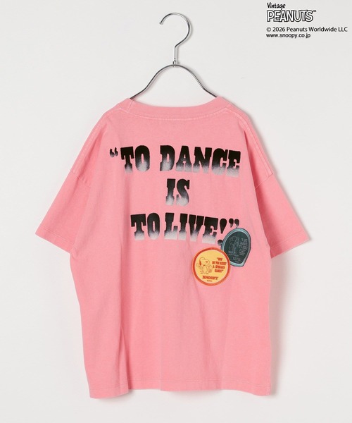 PEANUTS(ピーナッツ)の「【PEANUTS×BAYFLOW】ピーナッツアソートTシャツ(KIDS)(Tシャツ/カットソー・キッズ・ライトブルー/セージグリーン/オフホワイト/ピンク/チャコール・130cm/120cm/110cm/150cm/140cm)」の15枚目の写真