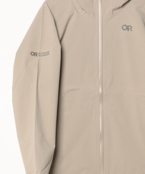 OUTDOOR RESEARCH（アウトドアリサーチ）の「OUTDOOR RESEARCH/アウトドアリサーチ Stratoburst Stretch Rain Jacket（ブルゾン・メンズ・ライトカーキ・LARGE/MEDIUM）」の5枚目の写真