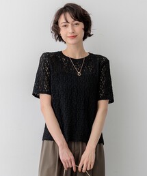 リンクルレースジャージー 5分袖 TEE