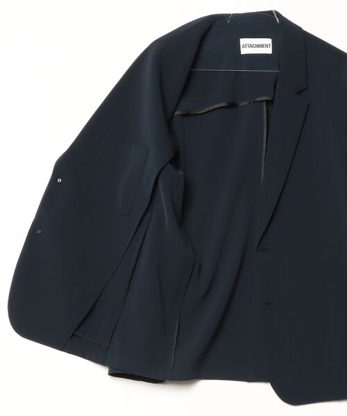 STUDIOUS(ステュディオス)の「【ATTACHMENT/アタッチメント】別注 2B JKT(テーラードジャケット・メンズ・ブラック/ダークグレー/その他17・3/2)」の12枚目の写真