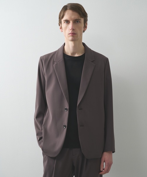 STUDIOUS(ステュディオス)の「【ATTACHMENT/アタッチメント】別注 2B JKT(テーラードジャケット・メンズ・ブラック/ダークグレー/その他17・3/2)」の2枚目の写真