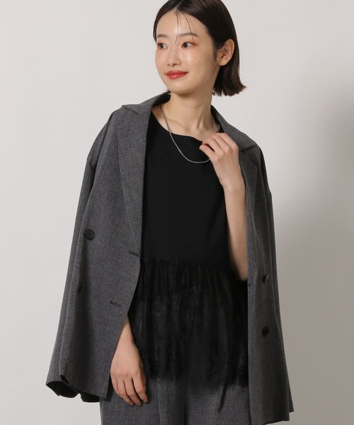 LAKOLE(ラコレ)の「アソート裾レイヤードノースリーブ / 660042(タンクトップ・レディース・ブラック/オフホワイト/その他9/ホワイト・FREE)」の16枚目の写真