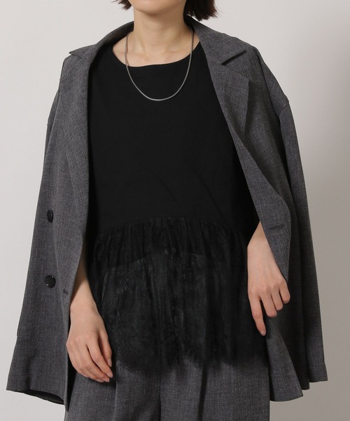 LAKOLE(ラコレ)の「アソート裾レイヤードノースリーブ / 660042(タンクトップ・レディース・ブラック/オフホワイト/その他9/ホワイト・FREE)」の17枚目の写真