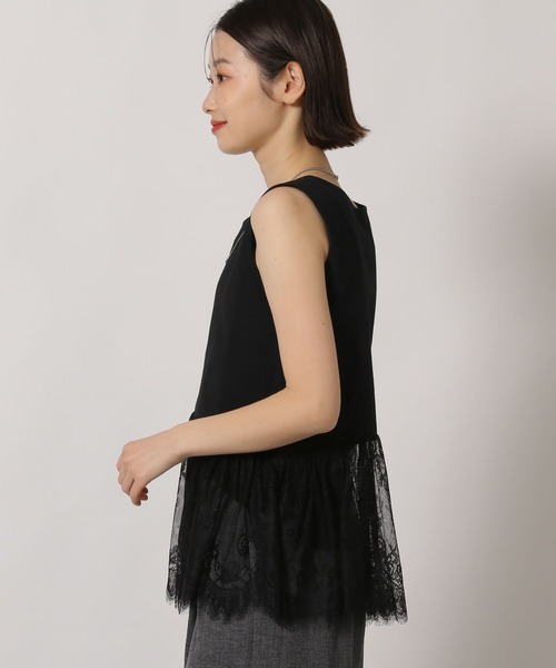 LAKOLE(ラコレ)の「アソート裾レイヤードノースリーブ / 660042(タンクトップ・レディース・ブラック/オフホワイト/その他9/ホワイト・FREE)」の19枚目の写真