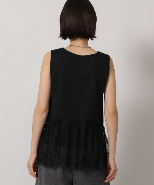 LAKOLE(ラコレ)の「アソート裾レイヤードノースリーブ / 660042(タンクトップ・レディース・ブラック/オフホワイト/その他9/ホワイト・FREE)」の20枚目の写真