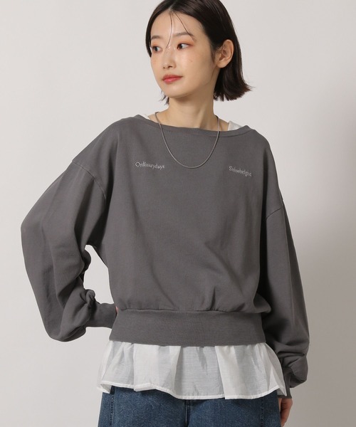 LAKOLE(ラコレ)の「アソート裾レイヤードノースリーブ / 660042(タンクトップ・レディース・ブラック/オフホワイト/その他9/ホワイト・FREE)」の6枚目の写真