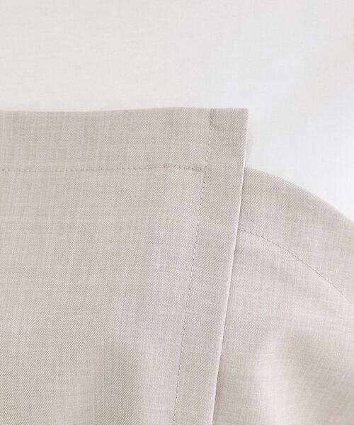 OPAQUE.CLIP（オペークドットクリップ）の「ビスチェドッキングカットソー【洗濯機OK】（Tシャツ/カットソー・レディース・チャコールグレー/ナチュラル/ブラウン系・40/42/38）」の13枚目の写真