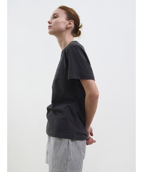 WAVE UNION(ウェーブユニオン)の「Stockholm T-shirt charcoal(Tシャツ/カットソー・レディース・その他・2/1)」の2枚目の写真