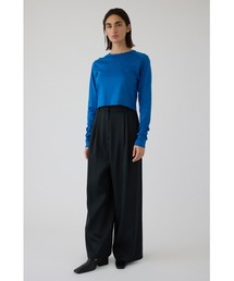 RIM.ARK | Hidden detail wide pants ヒドゥン ディテール ワイド パンツ(スラックス)