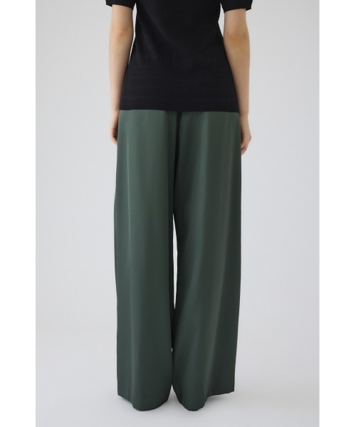 RIM.ARK(リムアーク)の「Hidden detail wide pants ヒドゥン ディテール ワイド パンツ(スラックス・レディース・ブラック/グリーン・38/36)」の21枚目の写真