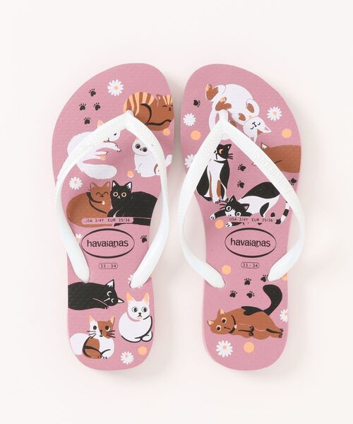 havaianas(ハワイアナス)の「SLIM PETS(サンダル・レディース・ナチュラル/ピンク系・22cm/23cm/24.5cm/25.5cm)」の12枚目の写真