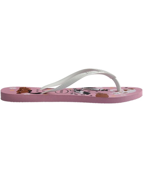 havaianas(ハワイアナス)の「SLIM PETS(サンダル・レディース・ナチュラル/ピンク系・22cm/23cm/24.5cm/25.5cm)」の4枚目の写真