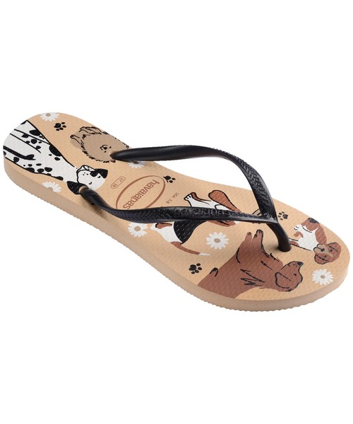havaianas(ハワイアナス)の「SLIM PETS(サンダル・レディース・ナチュラル/ピンク系・22cm/23cm/24.5cm/25.5cm)」の6枚目の写真