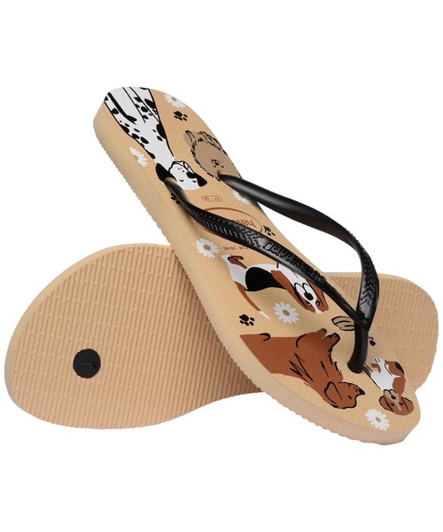 havaianas(ハワイアナス)の「SLIM PETS(サンダル・レディース・ナチュラル/ピンク系・22cm/23cm/24.5cm/25.5cm)」の8枚目の写真
