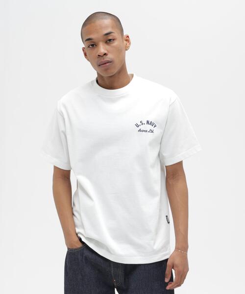 AVIREX(アヴィレックス)の「S/S T-SHIRT "SAN DIEGO SEA LION" / ショートスリーブTシャツ "サンディエゴ シーライオン" / AVIREX / アヴィレックス(Tシャツ/カットソー・メンズ・ブラック/ホワイト/オレンジ・XL/M/L/2XL)」の8枚目の写真