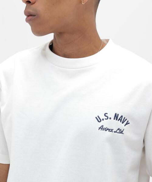AVIREX(アヴィレックス)の「S/S T-SHIRT "SAN DIEGO SEA LION" / ショートスリーブTシャツ "サンディエゴ シーライオン" / AVIREX / アヴィレックス(Tシャツ/カットソー・メンズ・ブラック/ホワイト/オレンジ・XL/M/L/2XL)」の14枚目の写真