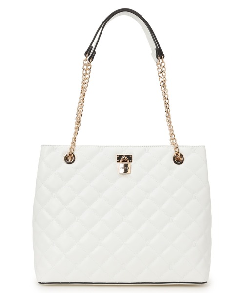 Guess(ゲス)の「RAMONA CARRYALL バッグ トートバッグ(トートバッグ・レディース・ブラック/ホワイト・ONE SIZE)」の1枚目の写真