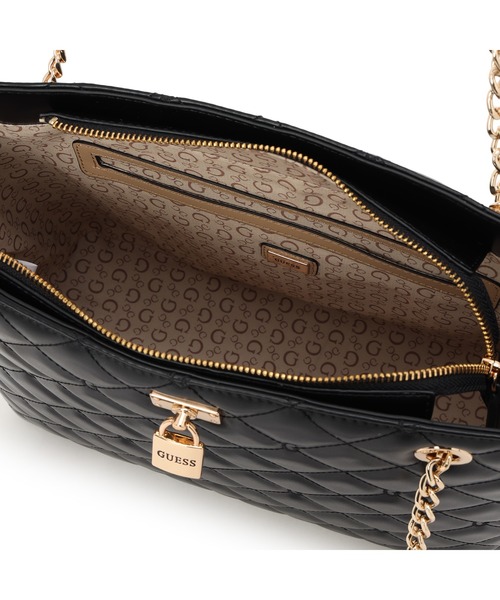 Guess(ゲス)の「RAMONA CARRYALL バッグ トートバッグ(トートバッグ・レディース・ブラック/ホワイト・ONE SIZE)」の10枚目の写真
