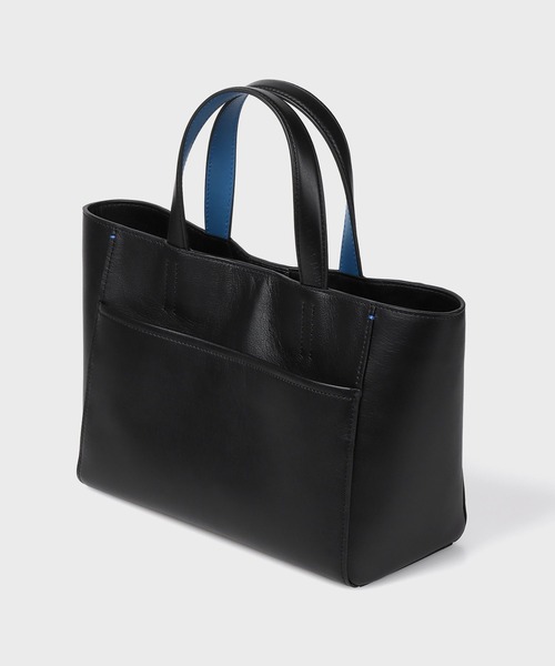Paul Smith(ポールスミス)の「カラーブロックSS26 ミニトートバッグ【553445 N221T】(トートバッグ・メンズ・オレンジ/ブラック/ブルー・FREE)」の15枚目の写真