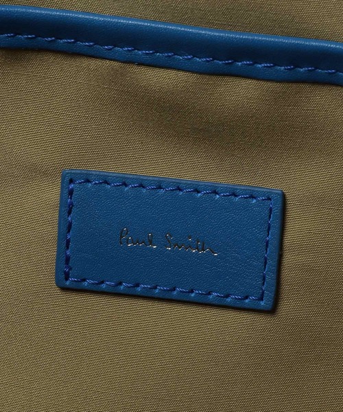 Paul Smith(ポールスミス)の「カラーブロックSS26 ミニトートバッグ【553445 N221T】(トートバッグ・メンズ・オレンジ/ブラック/ブルー・FREE)」の20枚目の写真