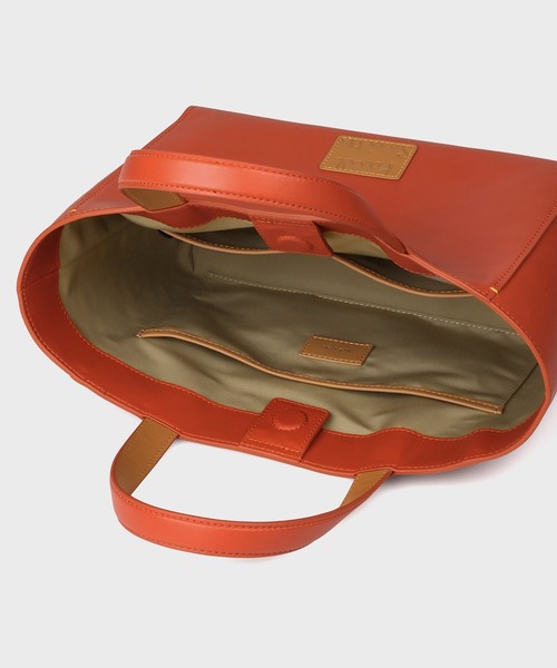 Paul Smith(ポールスミス)の「カラーブロックSS26 ミニトートバッグ【553445 N221T】(トートバッグ・メンズ・オレンジ/ブラック/ブルー・FREE)」の11枚目の写真