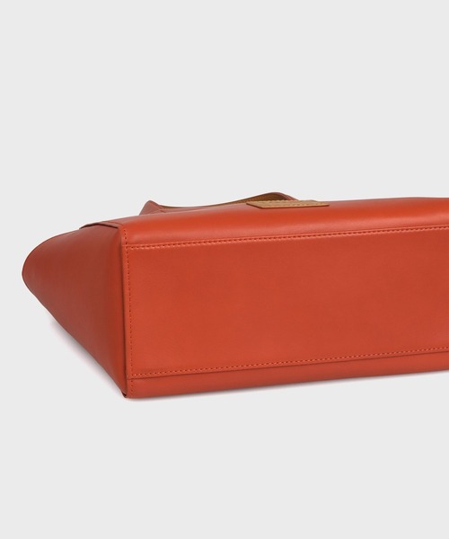 Paul Smith(ポールスミス)の「カラーブロックSS26 ミニトートバッグ【553445 N221T】(トートバッグ・メンズ・オレンジ/ブラック/ブルー・FREE)」の12枚目の写真