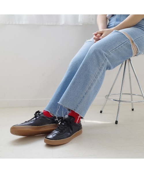 Pointer（shoes）（ポインター）の「【本革】スニーカー（スニーカー・レディース・シルバー/ホワイト/ブラック・38/39/40/35/36/37）」の16枚目の写真