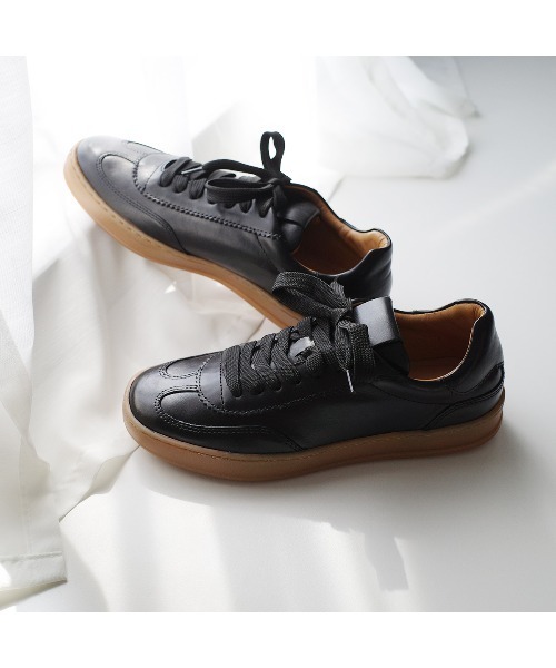 Pointer（shoes）（ポインター）の「【本革】スニーカー（スニーカー・レディース・シルバー/ホワイト/ブラック・38/39/40/35/36/37）」の18枚目の写真