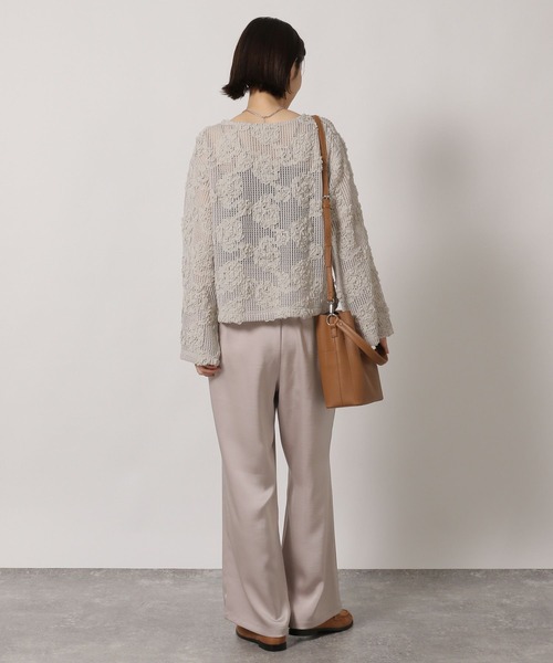 LAKOLE(ラコレ)の「ニュアンスレースプルオーバー / 638717(シャツ/ブラウス・レディース・ベージュ/アイボリー/ブラック・FREE)」の20枚目の写真