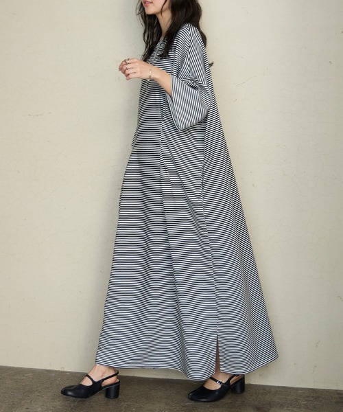 forksy.(フォルクシー)の「【forksy.】<エブリデイシリーズ>モンスタータック ポケット ロングワンピース(ワンピース・レディース・ブラック系/レッド/ブラック/杢グレー/チャコールグレー・M/L)」の21枚目の写真