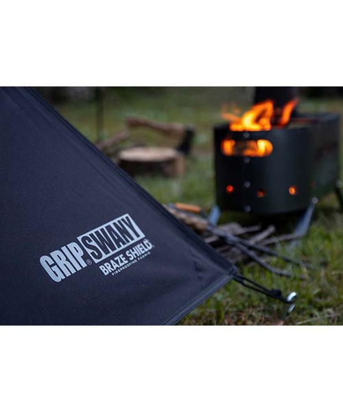 GRIP SWANY(グリップスワニー)の「【GST-01】01FIREPROOF GS TENT(アウトドアグッズ・メンズ・オリーブ/ブラック・FREE)」の4枚目の写真
