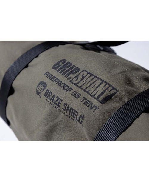 GRIP SWANY(グリップスワニー)の「【GST-01】01FIREPROOF GS TENT(アウトドアグッズ・メンズ・オリーブ/ブラック・FREE)」の14枚目の写真