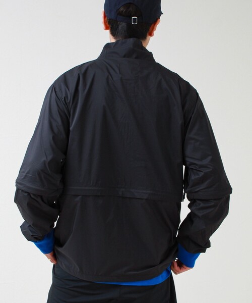TAION(タイオン)の「【TAION/タイオン】HI-NECK W-ZIP DETACHABLE LIGHT JACKET(ブルゾン・メンズ・ブラック・XL/L/M)」の4枚目の写真