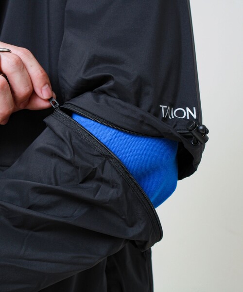 TAION(タイオン)の「【TAION/タイオン】HI-NECK W-ZIP DETACHABLE LIGHT JACKET(ブルゾン・メンズ・ブラック・XL/L/M)」の15枚目の写真