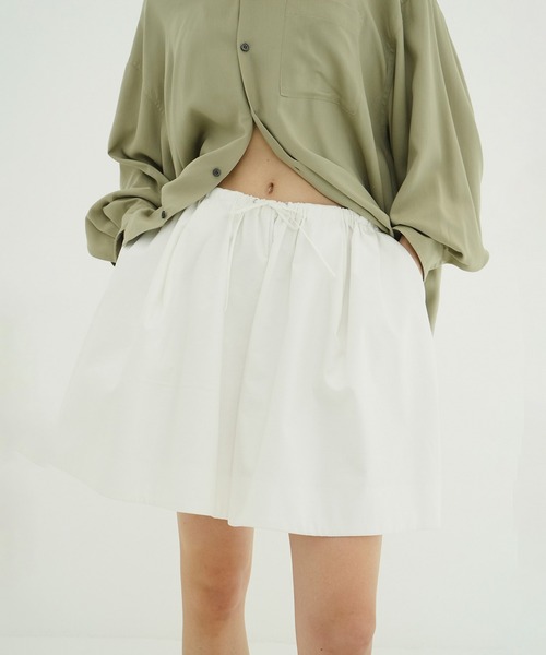 セール】LOW WAIST DRAWSTRING HALF PANTS（その他パンツ）｜CLANE