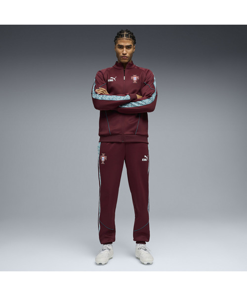 PUMA（プーマ）の「PUMA プーマ メンズ サッカー ポルトガル代表 キング アンセム パンツ（その他パンツ・メンズ・レッド・LARGE/MEDIUM/SMALL/X-LARGE）」の3枚目の写真