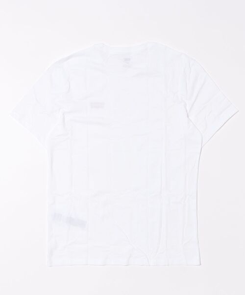 Levi's（リーバイス）の「【LEVI'S/リーバイス】2Pパック ワンポイントＴシャツ 2枚組 クルーネック 半袖 綿100％ 裾レッドタブ付 ユニセックス（Tシャツ/カットソー・メンズ・ホワイト・SMALL/MEDIUM/LARGE/X-LARGE）」の3枚目の写真