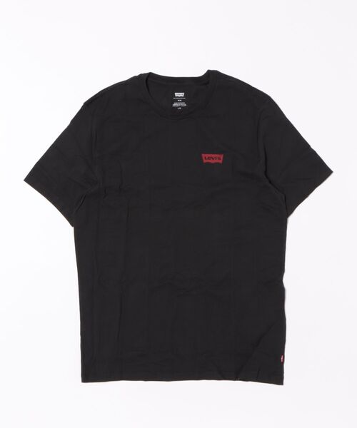 Levi's（リーバイス）の「【LEVI'S/リーバイス】2Pパック ワンポイントＴシャツ 2枚組 クルーネック 半袖 綿100％ 裾レッドタブ付 ユニセックス（Tシャツ/カットソー・メンズ・ホワイト・SMALL/MEDIUM/LARGE/X-LARGE）」の2枚目の写真