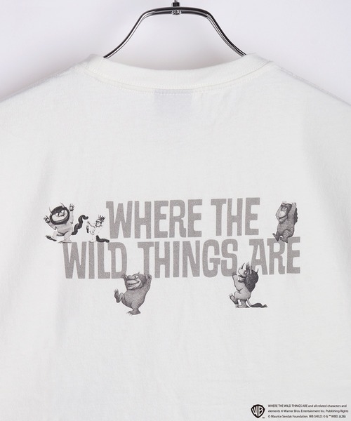 WESTSEA(ウエストシー)の「かいじゅうたちのいるところ / WHERE THE WILD THINGS ARE プリント半袖Tシャツ / グラフィックT(Tシャツ/カットソー・メンズ・ブラック/ホワイト/ブラック系その他/ホワイト系その他・M/L)」の19枚目の写真