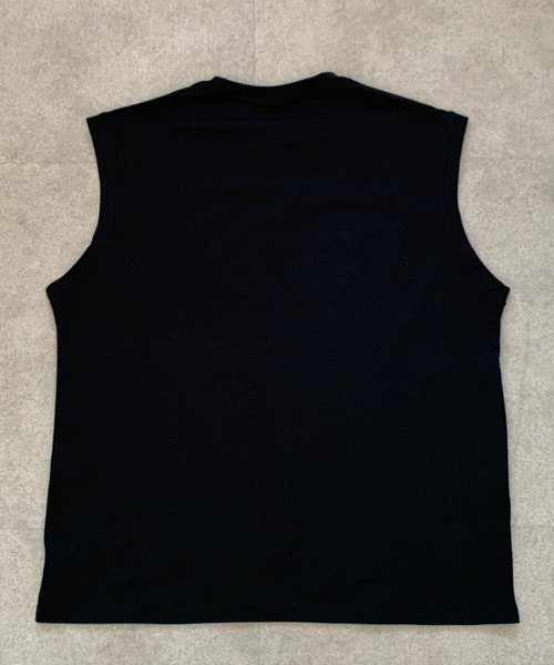 link lot(リンクロット)の「ヘンリーネックノースリーブトップス(Tシャツ/カットソー・メンズ・ホワイト/グレー/ブラック・M)」の12枚目の写真