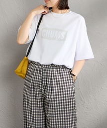 【WEB限定】[CHUMS/チャムス] チャムスロゴ コットンドライ プリントTシャツ