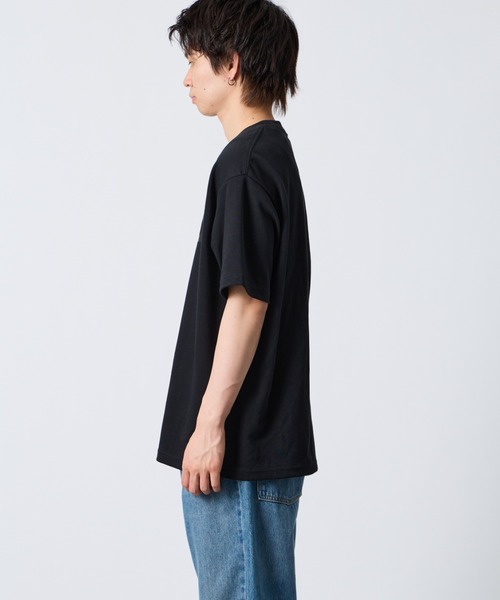 CHUMS（チャムス）の「【WEB限定】[CHUMS/チャムス] チャムスロゴ コットンドライ プリントTシャツ（Tシャツ/カットソー・レディース・ブラック/ホワイト/ネイビー・XL/L/M）」の4枚目の写真