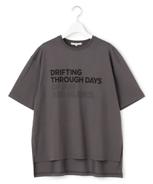 23区（ニジュウサンク）の「ヴィンテージライクジャージー Tシャツ（Tシャツ/カットソー・レディース・ホワイト系/ブラウン系/グレー系・38）」の8枚目の写真