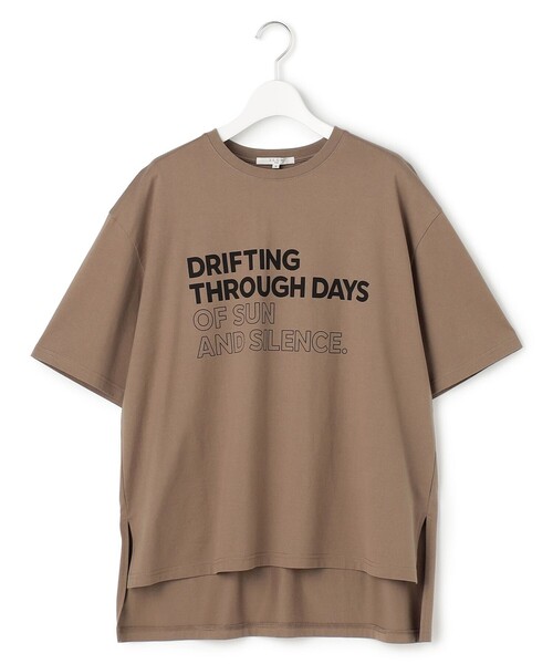 23区（ニジュウサンク）の「ヴィンテージライクジャージー Tシャツ（Tシャツ/カットソー・レディース・ホワイト系/ブラウン系/グレー系・38）」の9枚目の写真