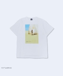 『スター・ウォーズ/STARWARS』"""The Phantom Menace"" T-Shirt" 半袖プリントT-シャツ ビックシルエット ピグメント加工 ヴィンテージライク