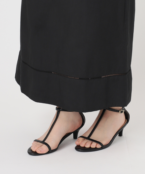 B.C STOCK(ベーセーストック)の「手洗い可 / フリンジストレートワンピース(ワンピース・レディース・ブラック/レッド・FREE)」の16枚目の写真